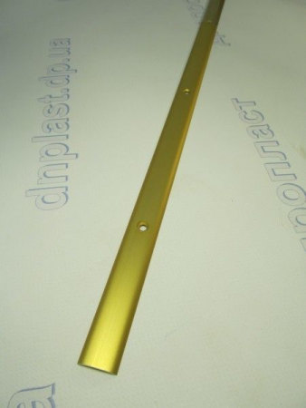 Порожек гладкий 20*4 золото 0,9 м