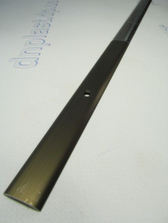 Порожек гладкий 20*4 бронза 0,9 м