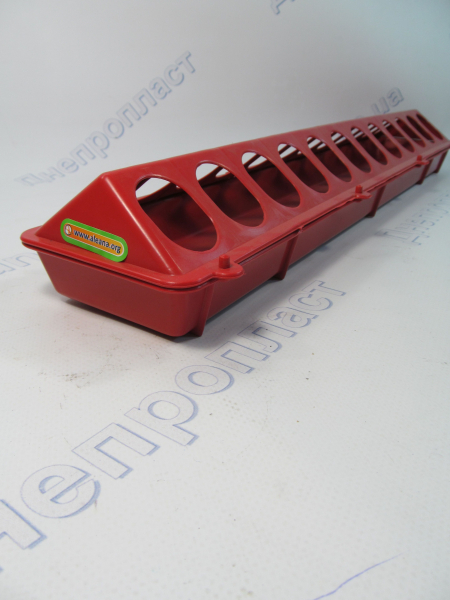 Кормушка пластиковая  для птицы Алеана 50*10*6 см