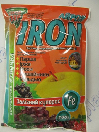 АЙРОН 0,5кг (железный купорос) удобрение