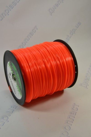 Леска для триммера в бухтах, звезда/d 2,4мм/500м