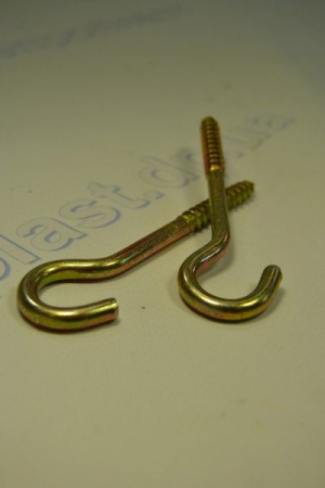 Шуруп с С крюком 8*80мм