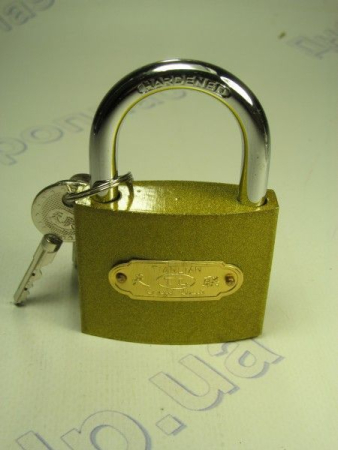 Замок навесной крест ключ 50мм