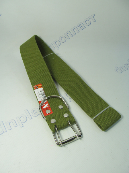 Ошейник для скота, брезент 1м с пряжкой