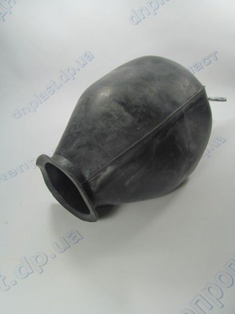 Мембрана для гидроаккумулятора 24л черная с хвостовиком