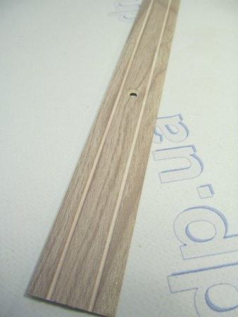 Порожки рифленый 30*3 Дуб белый 0,9м