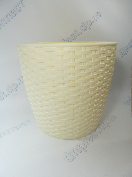 Вазон Ротанг 24 * 22 см (7л)