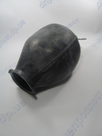 Мембрана для гидроаккумулятора 24л черная с хвостовиком