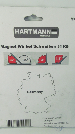 Магнит сварочный HARTMAN
