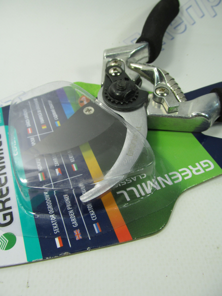 Секатор садовый d=15мм мягкие ручки  GREENMILL