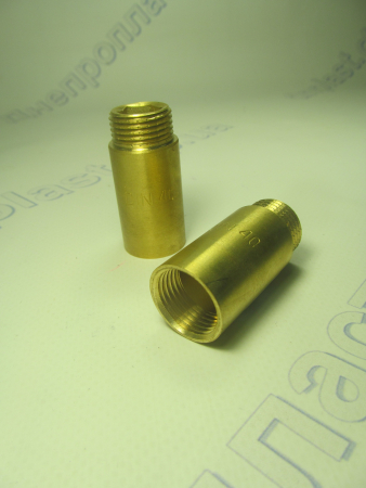 Удлинитель латунь 1/2  L=40мм