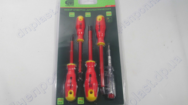 Набор отверток диэлектрических 5шт