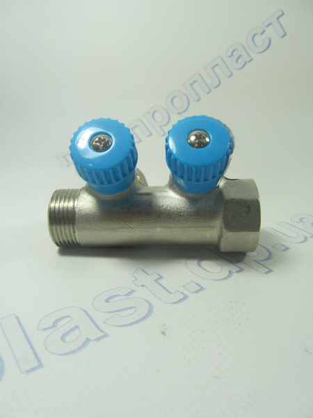 Колектор 16*3/4  2-ой с перекрытиями  Santan