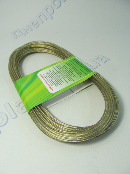 Веревка бельевая метализированная 2мм * 15м (Беларусь)