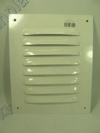 Решетка вентиляционная металическая белая 175*215мм