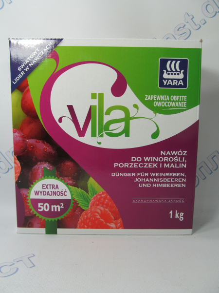 Удобрение для винограда, малины, ежевики 1кг гранул. Vila