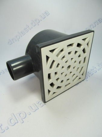 Трап 50*90 (белый, с ревизией)