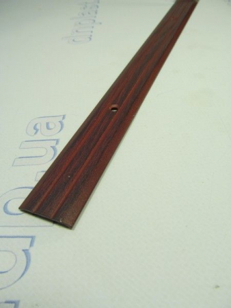 Порожки рифленый 25*3 Махагон 0,9 м