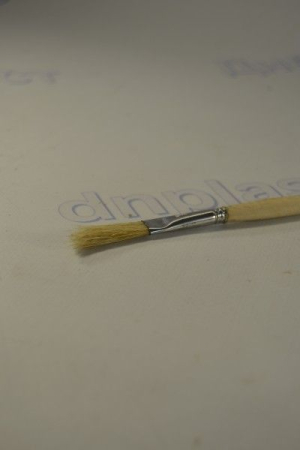 Кисть художественная плоская 8мм