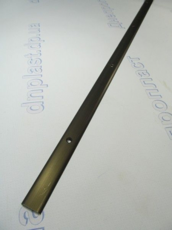 Порожек гладкий 20*4 бронза 1,8 м