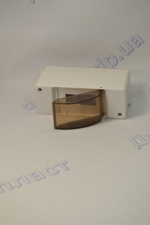 Щиток 1-2 автомата наружный со стеклом