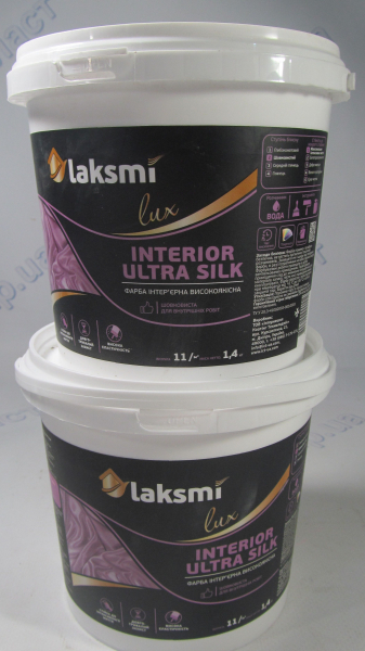 Краска Interion Ultra Silk LUX 1л (1,4кг)