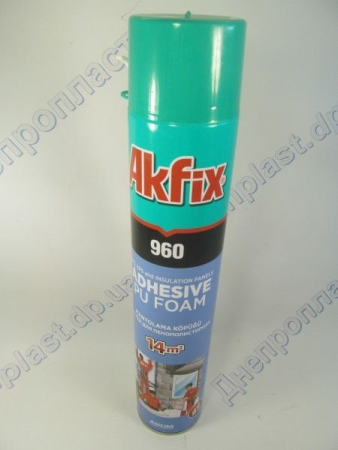 Клей стиропоровый (в балонах, ручная ) AKFIX MANTOLAMA 900мл