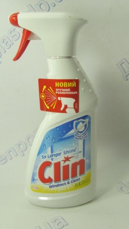 Средство для мытья стекол 500мл  CLIN