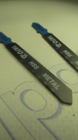 Полотна для электролобзика, (метал) /длина 75мм YATO YT-3414