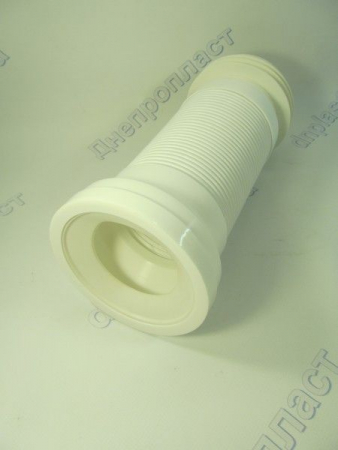 Гофра для унитаза 110 Ани с пружиной 290 - 550 мм