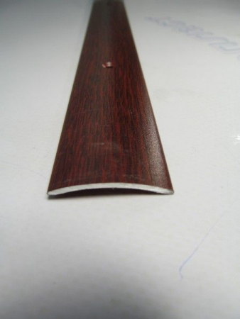 Порожки алюминиевые под дерево 30*5 / 0,9м  Махагон