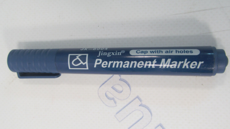 Маркер строительный синий