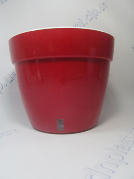 Вазон АСТИ (6,0 л) красный-белый