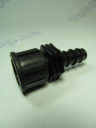 Коннектор 16х1/2 ВР для садовой трубки (капельный полив)