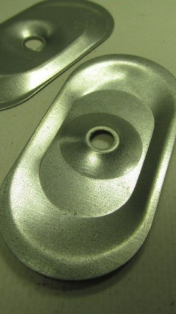 Шайба прижимная металлическая овальная 7мм 8х40