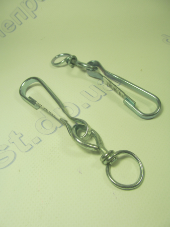 Карабин 8см с коловоротом 6см