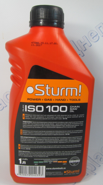 Масло для смазки цепи Sturm 1л