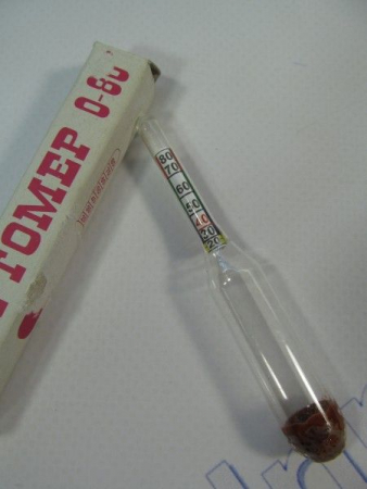 Спиртометр РЮМОЧНЫЙ маленький