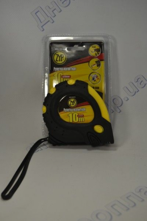 Рулетка обрезиненый корпус 10м + магнит