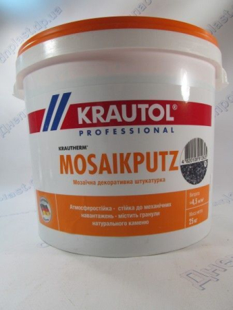 Краутол штукатурка камешковая Krautherm Mosaikputz 25кг