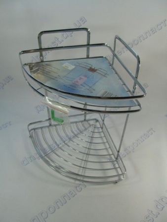 Полка 2 яруса (хром)