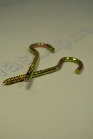 Шуруп с С крюком 6,0*60