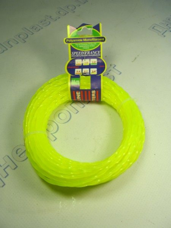 Ліска до мотокоси 3,0мм*12м армована