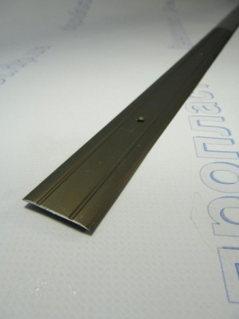 Порожек рифленый  30*3 бронза 0,9 м