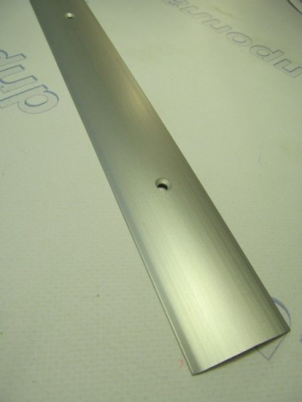 Порожек гладкий 40*5 серебро 1,8 м