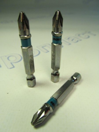 Насадки отверточные РZ2*50мм сталь S2//GROSS