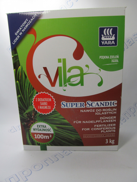 Удобрение для хвои 3кг гранул. Vila
