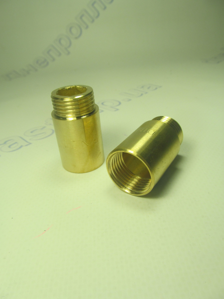 Удлинитель латунь 1/2  L=30мм