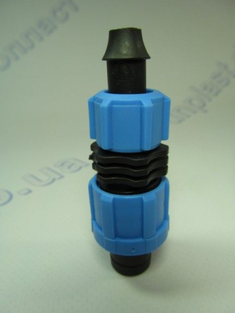 Фитинг в трубу с поджимом для капли  (капельный полив)