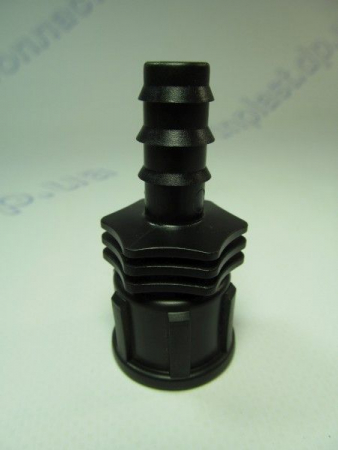 Коннектор 16х1/2 ВР для садовой трубки (капельный полив)